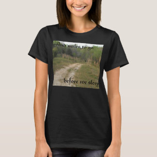 Miles som går skjortor tee shirt