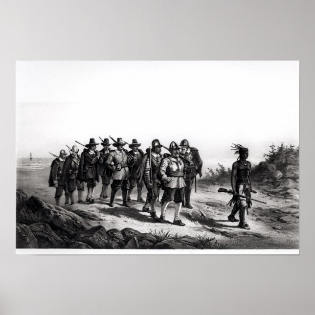 Miles Standish mars Poster (Framsidan)