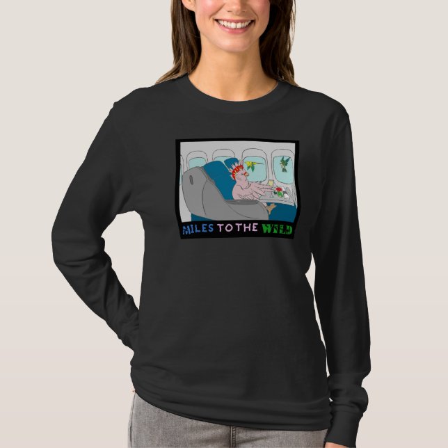 Miles till vildT-tröja T-shirt (Framsida)