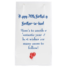 Milestone Anpassningsbar Birthday Gift Bag