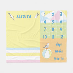 Milestone Ocean Breeze Baby Fleecefilt