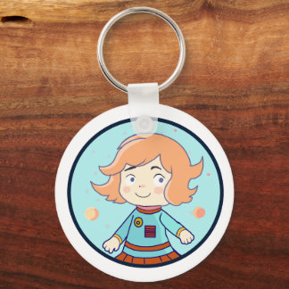 Miley in Space Nyckelring