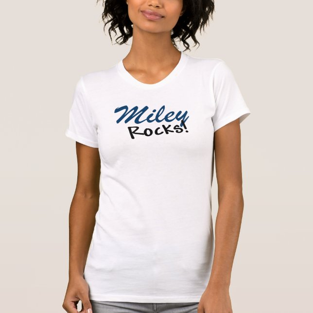 Miley stenar tee shirt (Framsida)