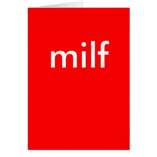 milf hälsningskort