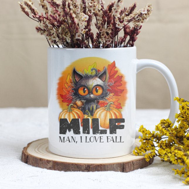 Milf, Man I Kärlek Fall Kaffemugg (Skapare uppladdad)