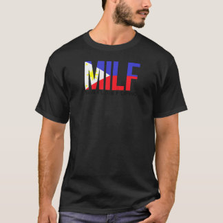 MILF Man I Kärlek Filipino Funny Vuxen Filippinern T Shirt