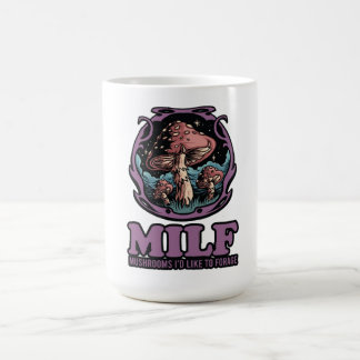 Milf Svampar jag skulle vilja föda, roligt svampru Kaffemugg