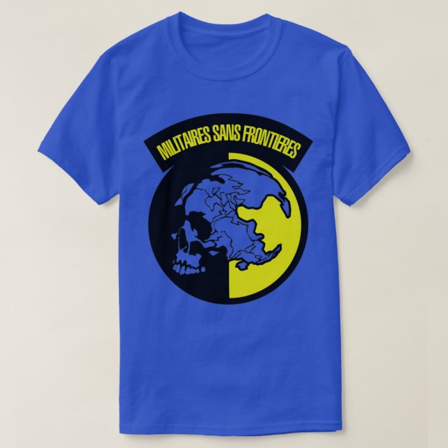 Militaires Sans Frontieres T Shirt (Design framsida)