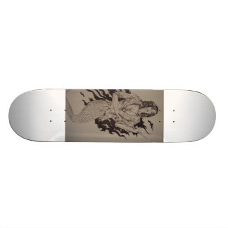 militairy sjöjungfru skateboard bräda 19,5 cm