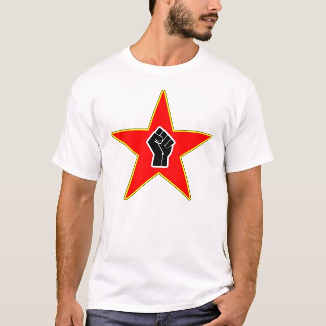 Militant stjärnaT-tröja Tee (Framsida)
