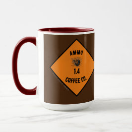 Militär Ammo Tema-kaffe Mugg