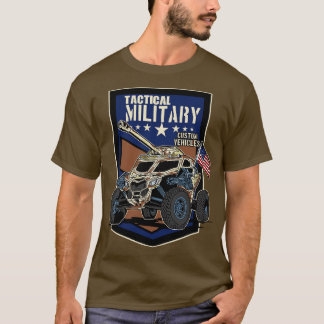 MILITÄR ANPASSNINGSBAR FORDON T SHIRT