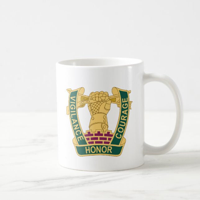 Militär bataljon för polis 705 kaffemugg (Höger)