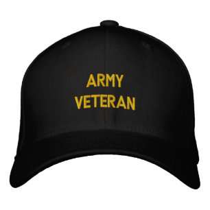 MILITÄR BRODERAD KEPS