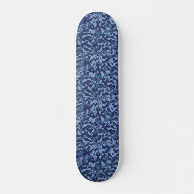 Militär Camo Camouflage Mönster Mini Skateboard Bräda 18,5 Cm (Framsida)