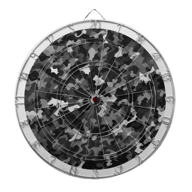 Militär Camo Dartboard Darttavla (Framsidan)
