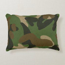 Militär Camo Prydnadskudde
