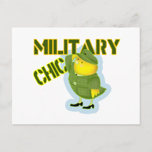 Militär Chic Vykort