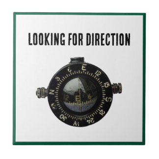 Militär Compass Survival Navigation Äventyr Kakelplatta