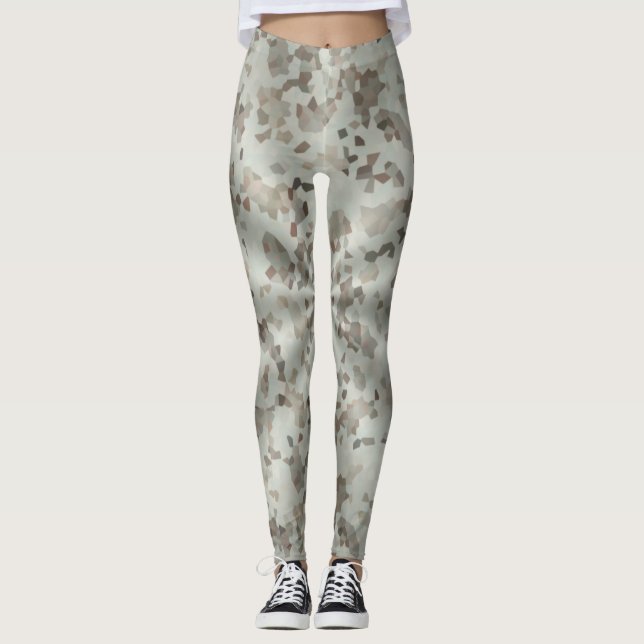 militär design leggings (Framsida)