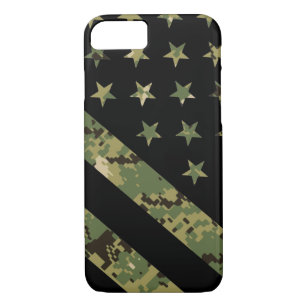 Militär digital kamouflage US Flagga