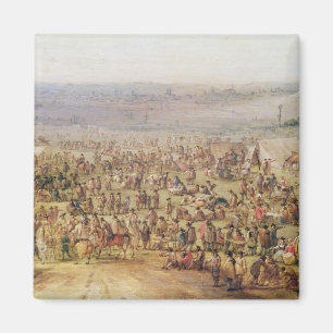 Militär Encampment Magnet