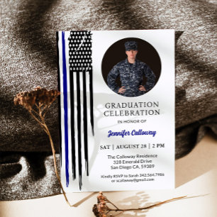 Militär Flagga, amerikansk grundutbildning i marin Inbjudningar