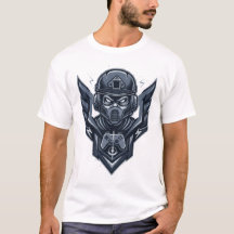 Militär Gamer Emblem T-Shirt