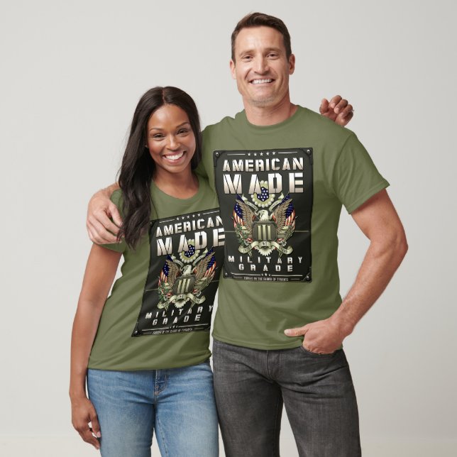 Militär grad t shirt (Unisex)