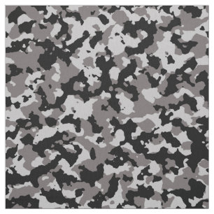 Militär Grått-kamouflage Mönster Tyg