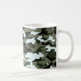 Militär grön kamouflage mugg