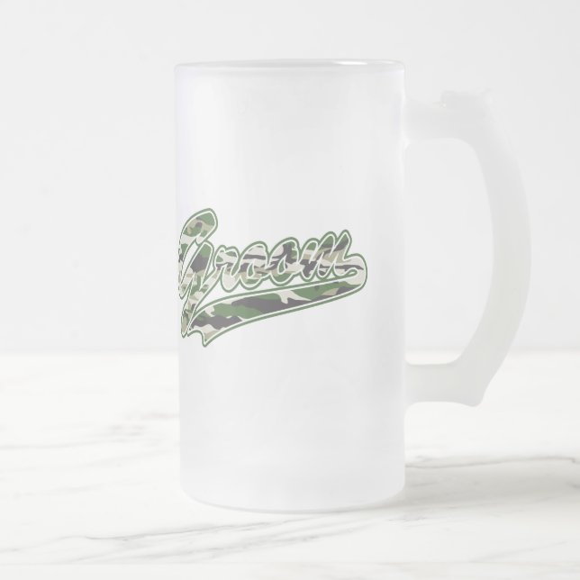Militär Groom Camouflage Frostat Ölglas (Höger)
