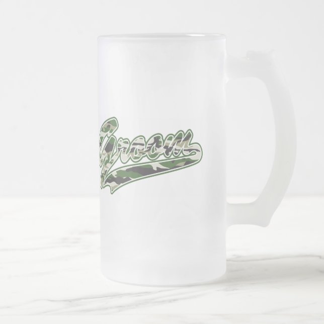 Militär Groom Camouflage Frostat Ölglas (Höger)