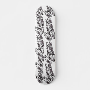 Militär Groom Camouflage Old School Skateboard Bräda 21,6 Cm