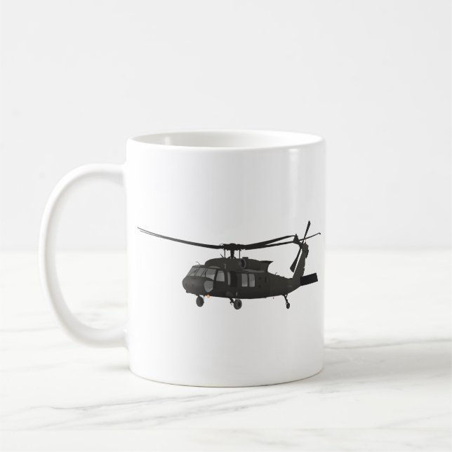 Militär helikopter kaffemugg (Vänster)