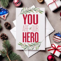 Militär Hero Luft Force-familjen God jul