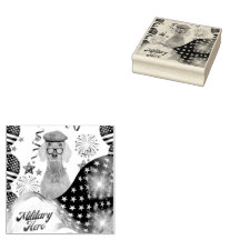 Militär Hero Weimaraner Rubber Frimärke