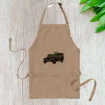 Militär Hummer Apron Förkläde<br><div class="desc">En hummer är en coola fordon och den militära användan dem mycket. Denna konstruktion är en militärhummer som ser mycket äkta ut. Den här militära hummerkonstruktionen ser underbar ut. Perfekt för dig själv eller som gåva</div>