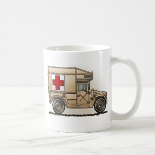 Militär Hummerläkare för ambulans Kaffemugg