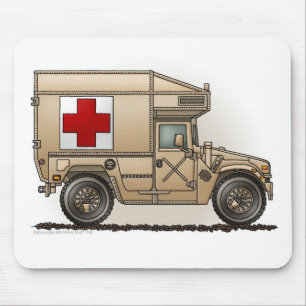 Militär Hummerläkare för ambulans Musmatta