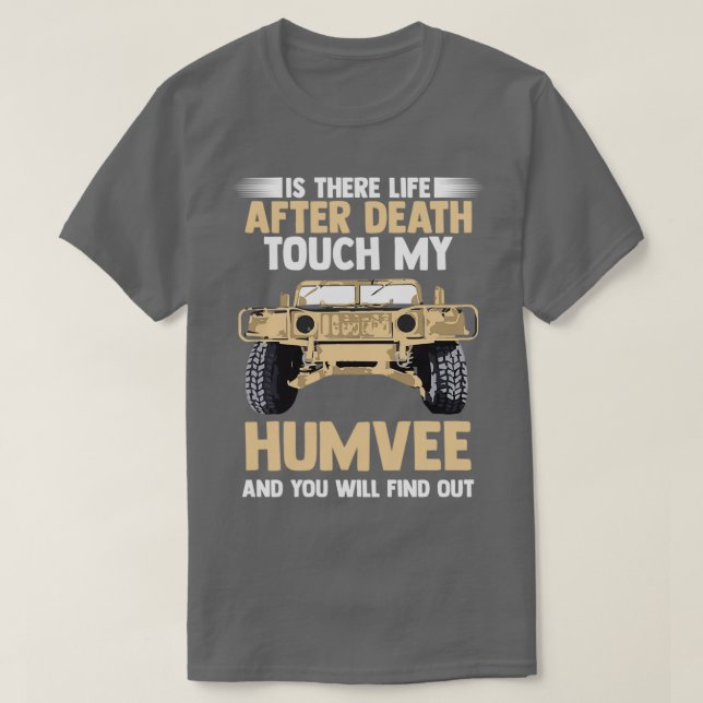 Militär humvee  t shirt (Design framsida)