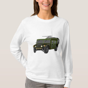 Militär Humvee terrängfordon för taktiskt bruk T Shirt