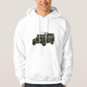 Militär Humvee terränggående taktiskt fordon Hoodie