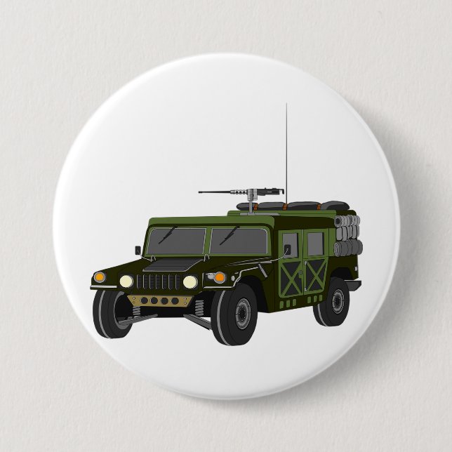 Militär Humvee terränggående taktiskt fordon Knapp (Framsida)