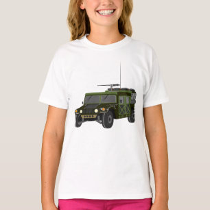 Militär Humvee terränggående taktiskt fordon T Shirt