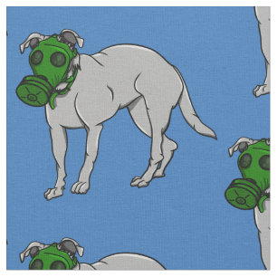 Militär Hund med en Hund-gasmask Tyg