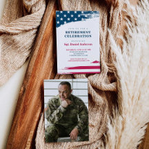 Militär inbjudan till amerikanska Flagga-partiet