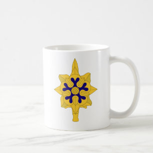 Militär intelligensgradbeteckning kaffemugg