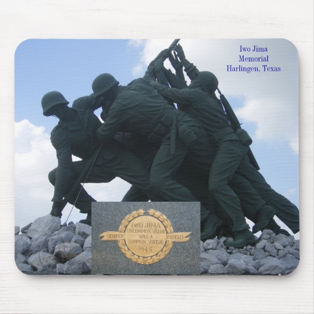 Militär - Iwo Jima minnesmärke Musmatta (Framsidan)