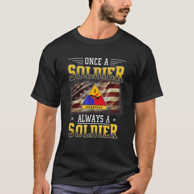 Militär Julafton T Shirt (Framsida)